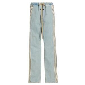 Fear Of God Striped Blue Cotton Denim Pants Size XS